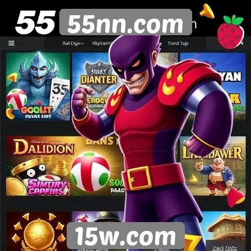 Avaliação de jogos disponíveis no 55nn.com